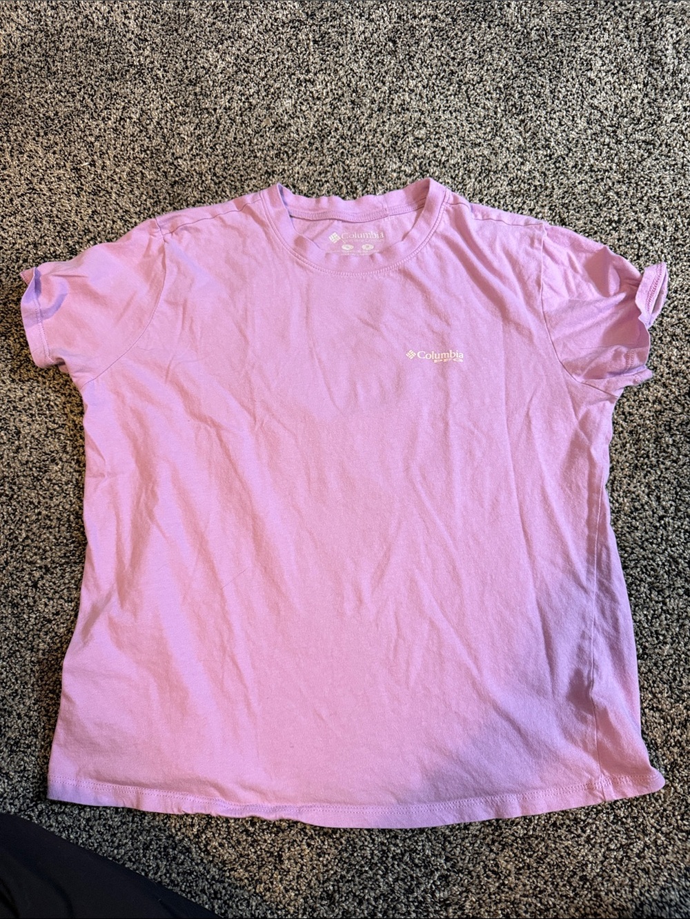 Columbia Light Pink Short Sleeve Tee